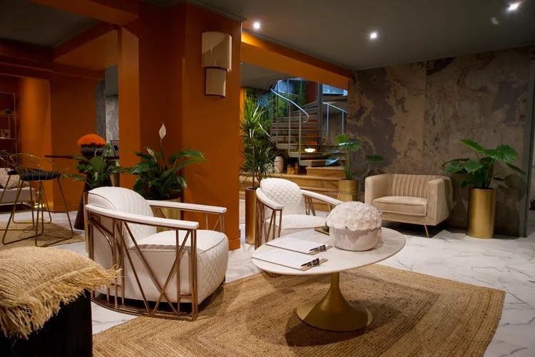 Nakhon Spa Paris day spa lounge interior