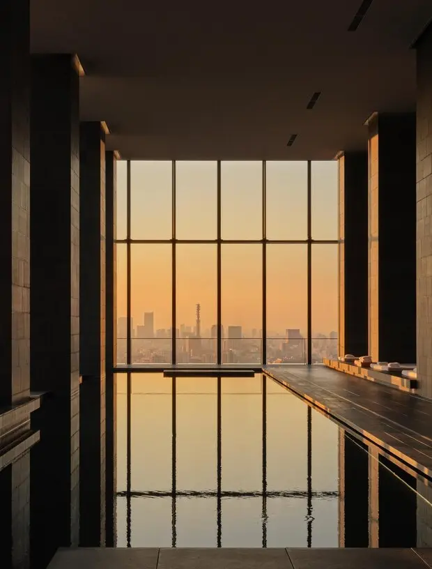 Aman Spa Tokyo treatment room