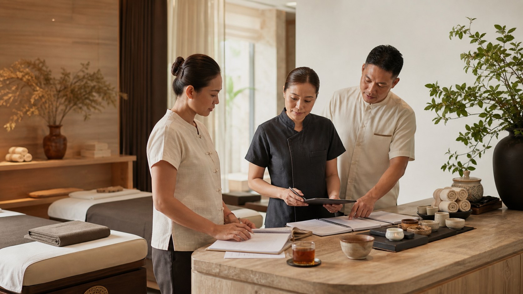 Premium spa consulting visual for A Guide to Thai Foot Massage: Relaxation from the Ground Up