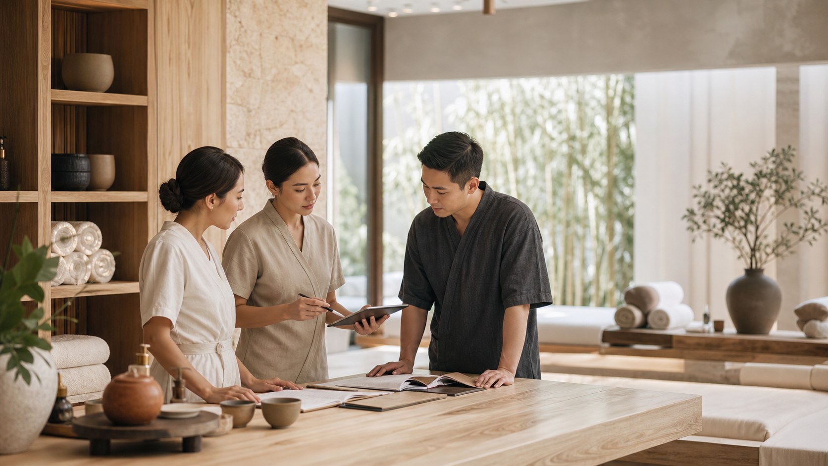 Premium spa consulting visual for Beyond Treatments: Developing a Holistic Spa Vision with NUAD SPA Consulting