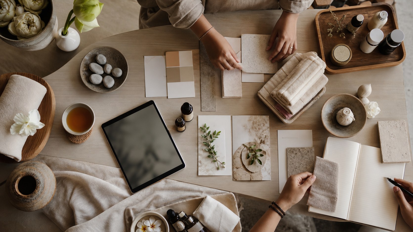 Premium spa consulting visual for Blockchain in Wellness: Securing Customer Data and Loyalty Programs