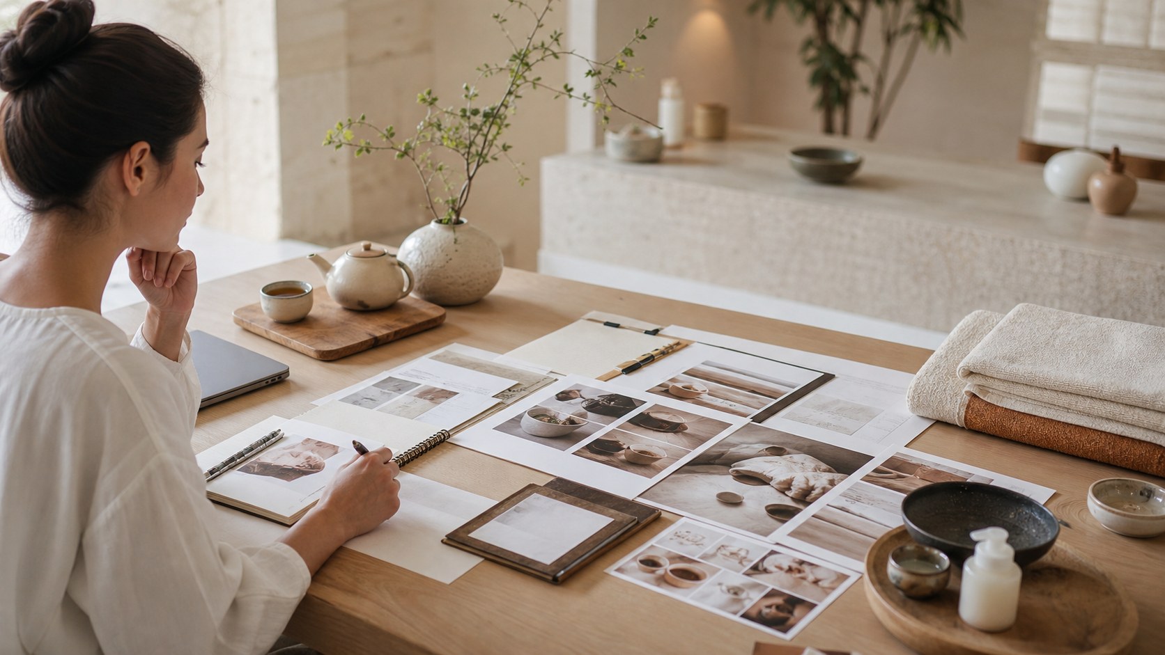 Premium spa consulting visual for Boost your visibility by Influencer Marketing