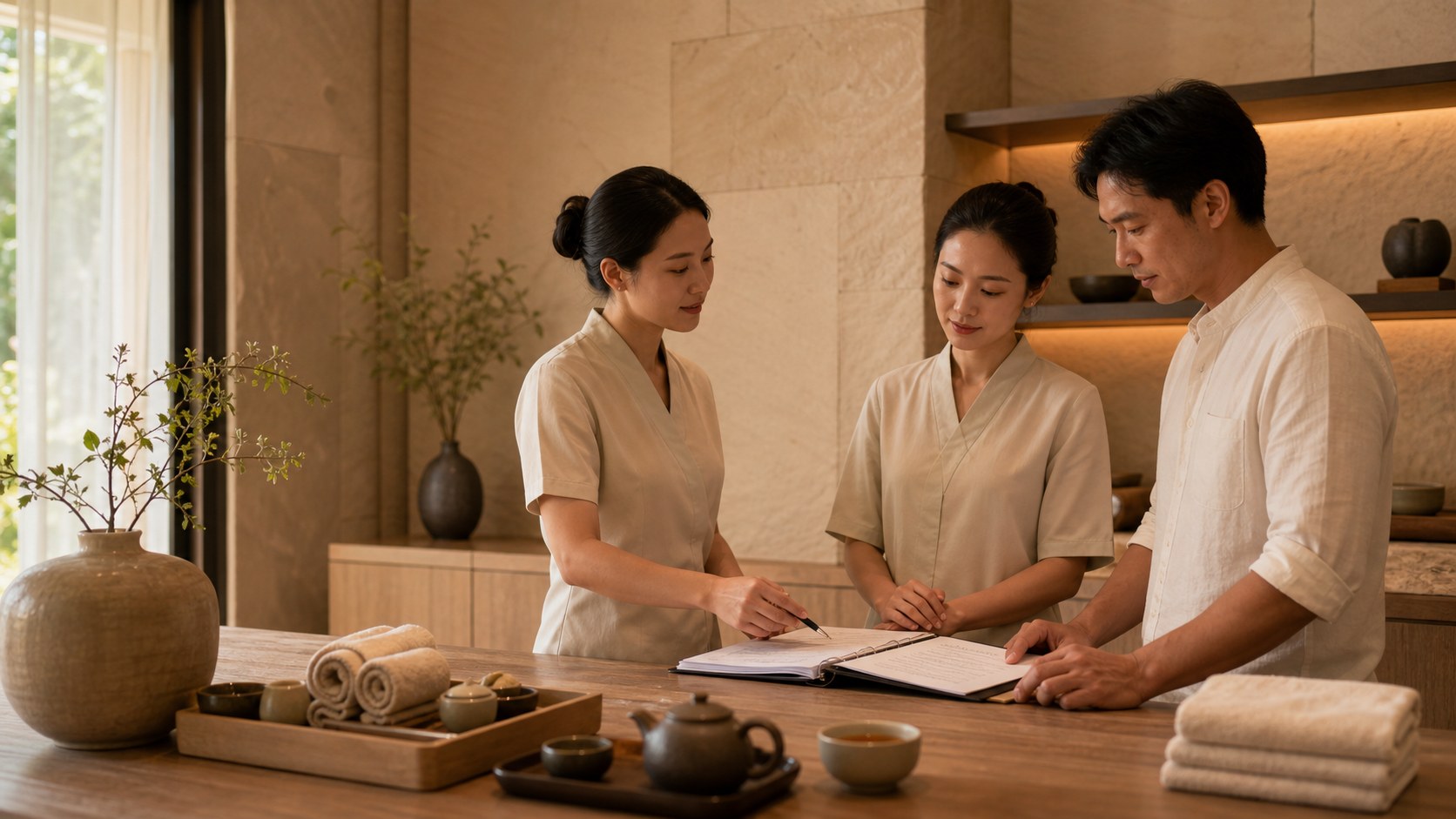 Premium spa consulting visual for Building a Brand: How a Thai Massage Consultant Can Define Your Spa's Identity