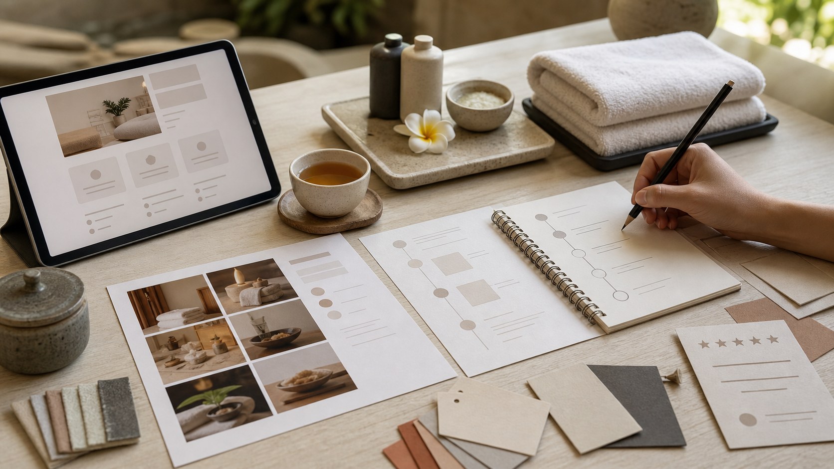 Premium spa consulting visual for Digital Marketing Essentials for Thai Spas