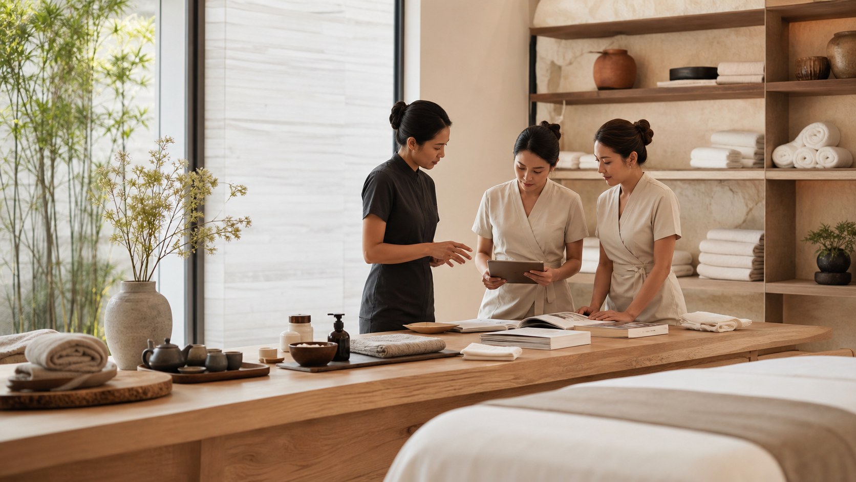 Premium spa consulting visual for Effective Employee Training for Your Spa: Tips and Tricks