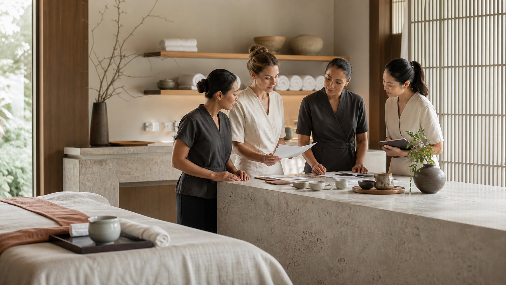 Premium spa consulting visual for Expert Advice for Spa Owners