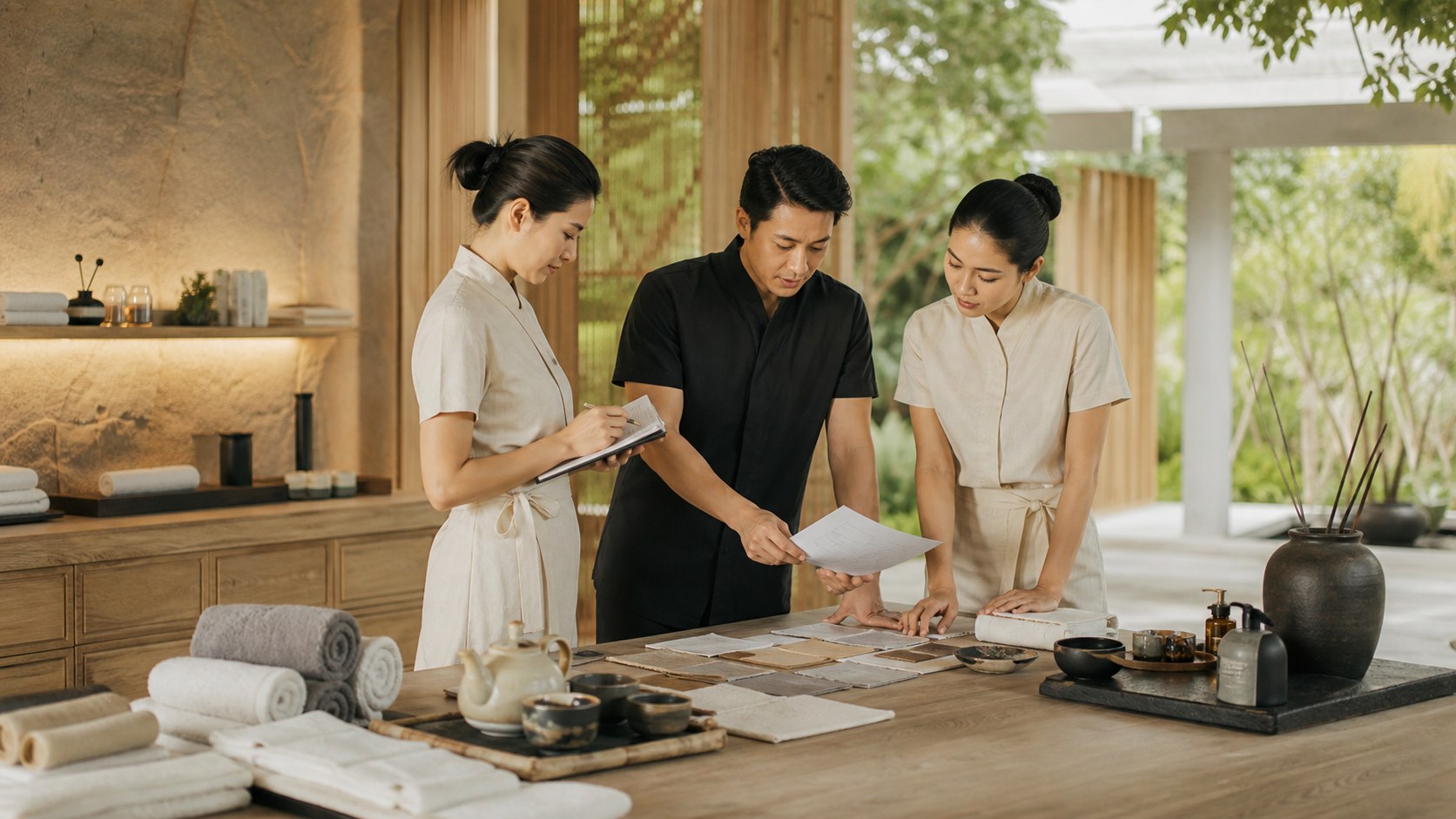 Premium spa consulting visual for From Local Gem to Global Destination: The NUAD SPA Consulting Journey