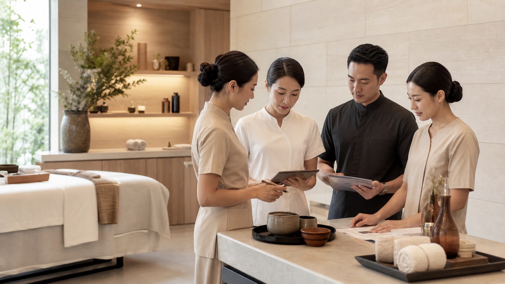 Premium spa consulting visual for From Staff to Specialists in 2026: Building the Right Team for Specialized Spa Services