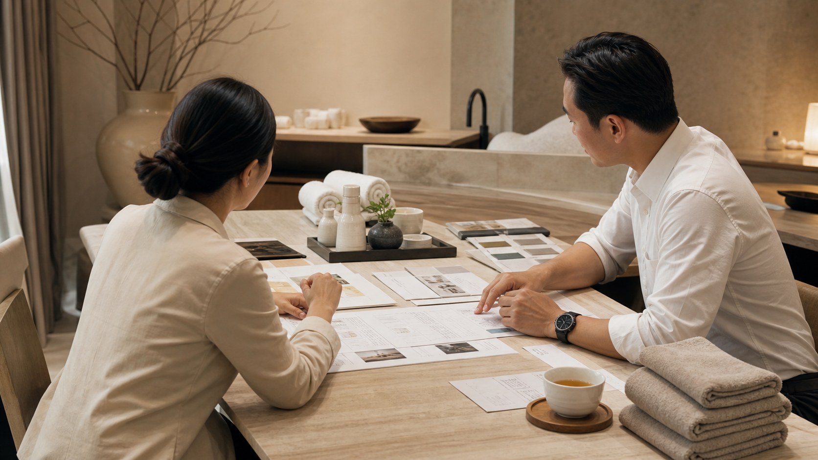 Premium spa consulting visual for From Vision to Opening Day: How We Guide You Through the Spa Startup Process