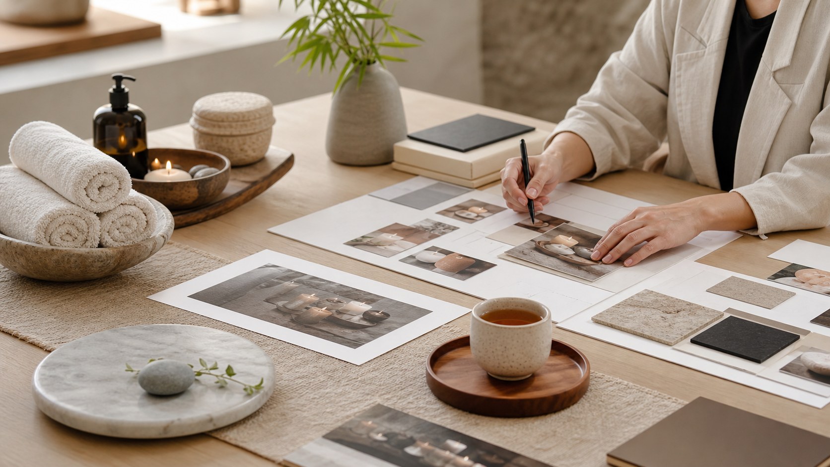 Premium spa consulting visual for From Zen to Zing: Crafting a Unique Spa Brand Identity