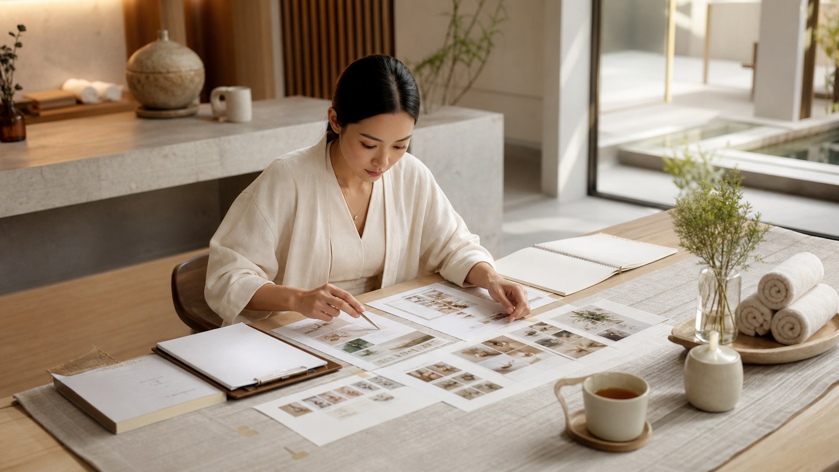 Premium spa consulting visual for Google Business Profile Optimization for Spa Visibility
