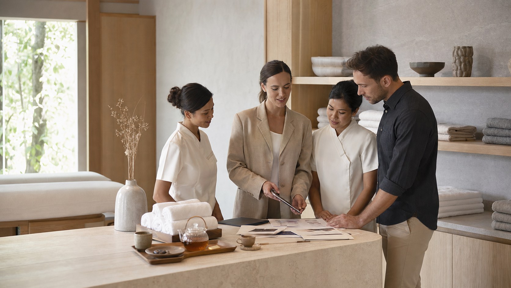 Visual de consultoría de spa premium para ver cómo los servicios de consultoría de spa pueden aumentar los ingresos de su spa