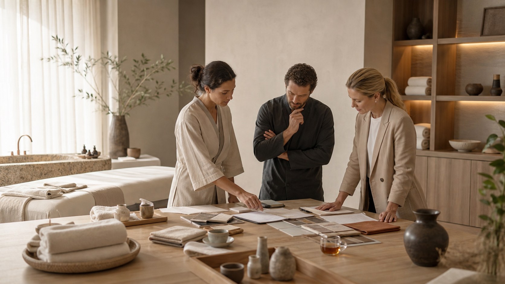 Premium-Spa-Beratungsvisual zur Gewinnung hochwertiger Spa-Kunden