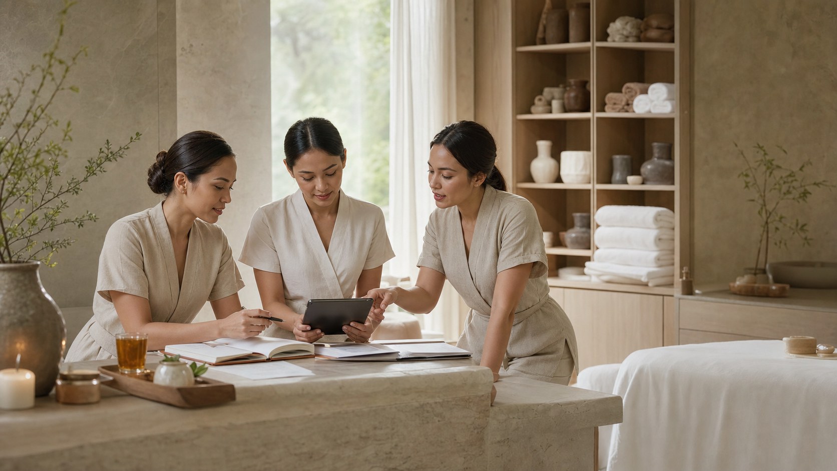 Premium spa consulting visual for How to Build a Spa Brand That Stands Out in a Competitive Market
