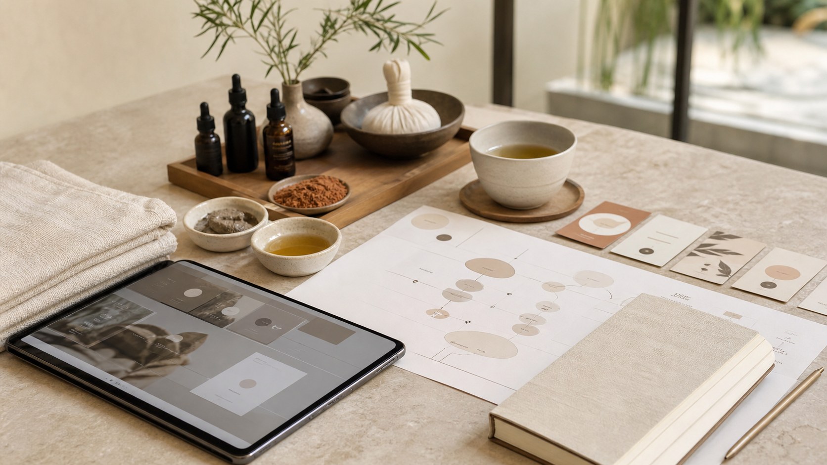Premium spa consulting visual for NUAD SPA Consulting’s Approach to Integrating Technology in Spa Management