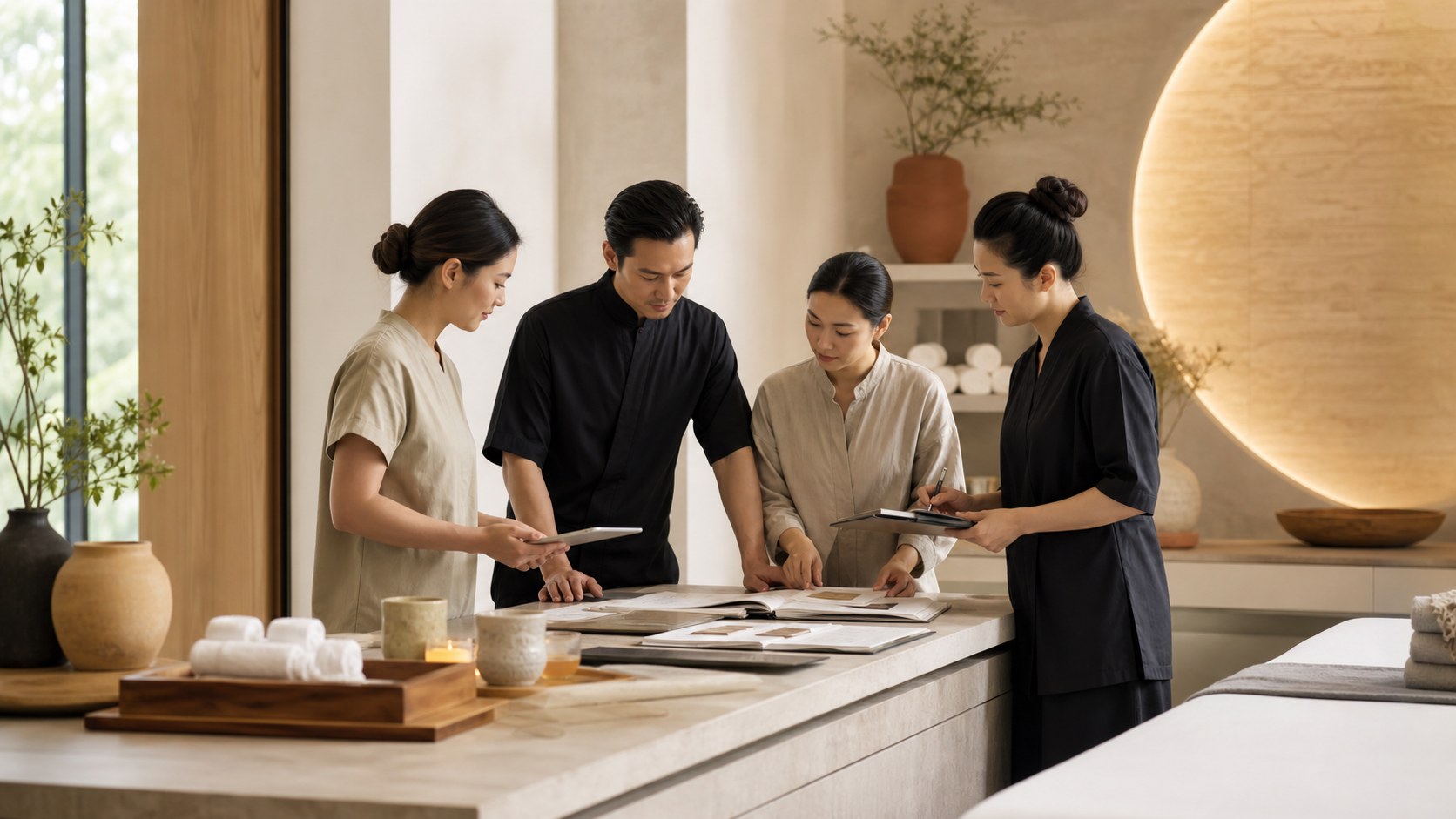 Premium spa consulting visual for NUAD SPA Consulting's Tips for Financial Success