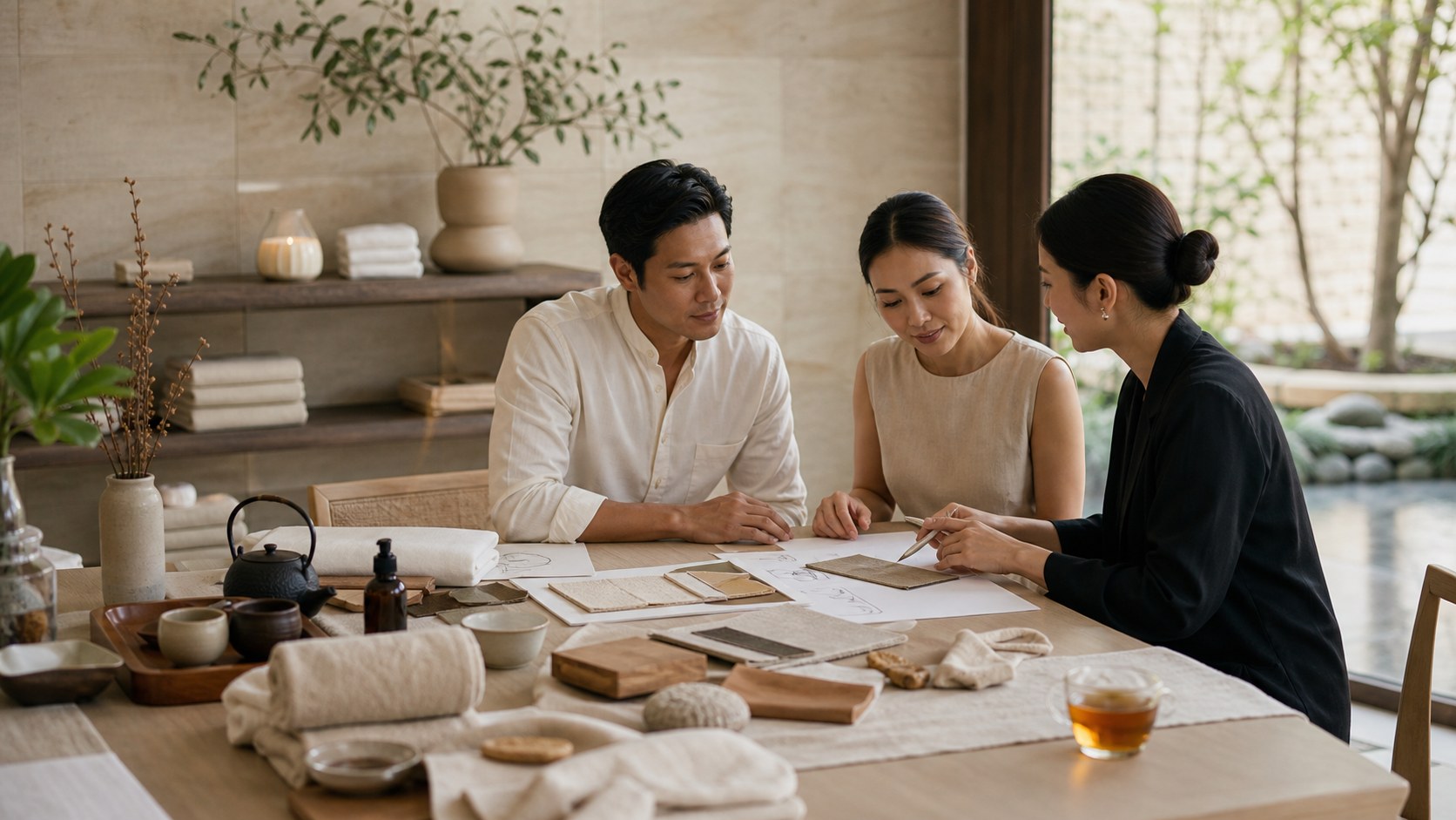 Visuel de conseil en spa haut de gamme pour la certification de conseil en massage thaïlandais : une voie vers l'excellence professionnelle