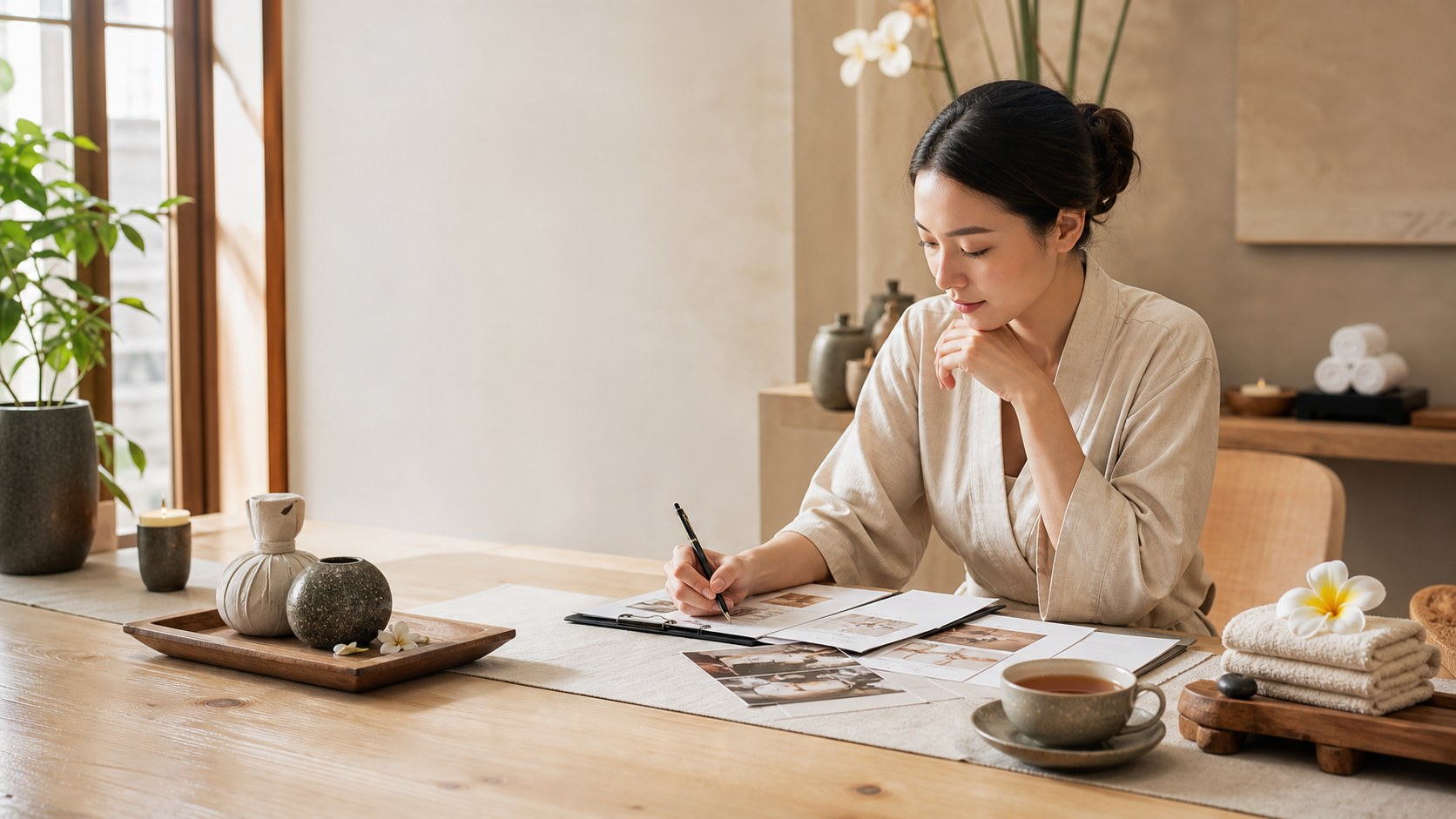 Premium spa consulting visual for Thai Massage Consulting for Beginners: A Step-by-Step Guide