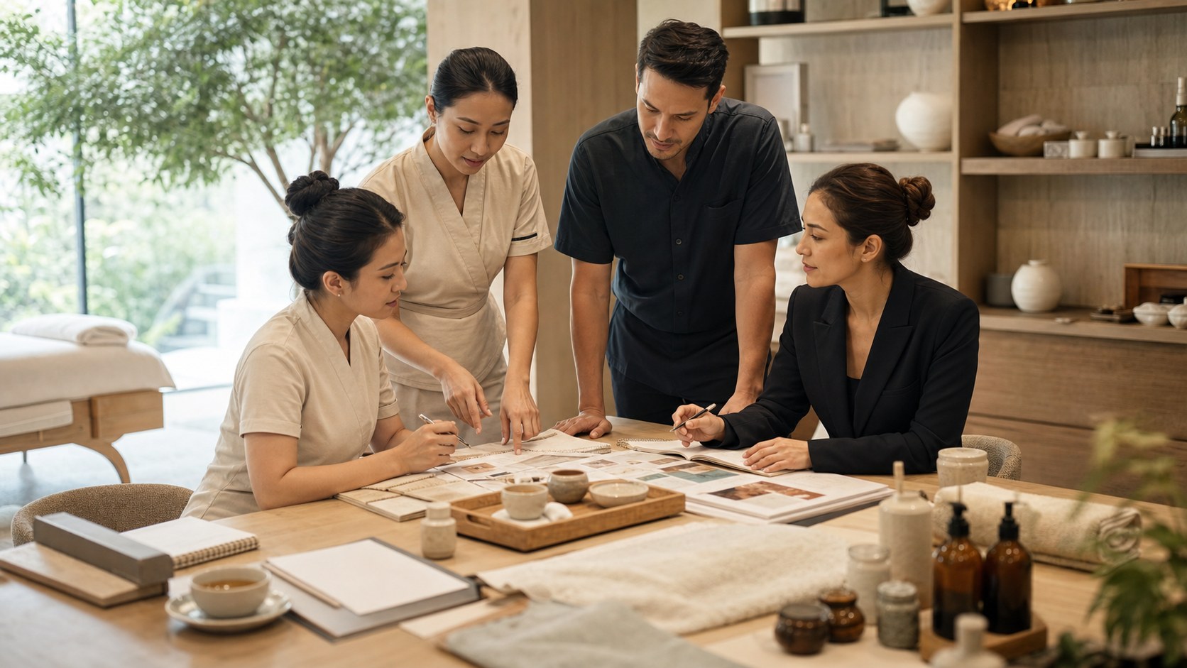 Premium spa consulting visual for The Business Side of Wellness: How We Help You Build a Sustainable Spa