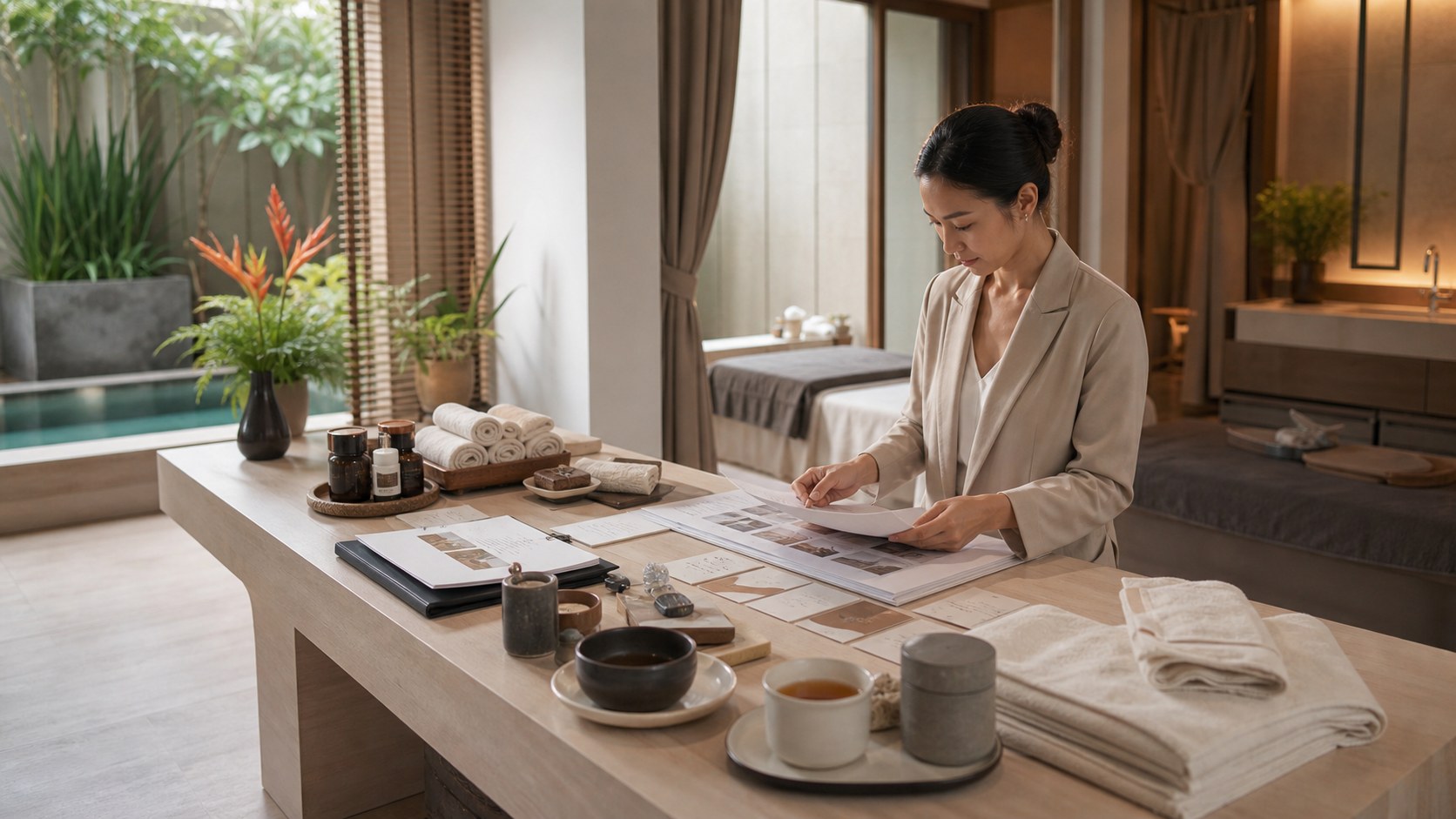 Premium spa consulting visual for The Fusion of Digital Services and Traditional Spa Rituals in Bangkok