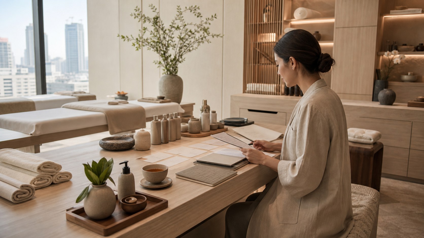 Premium spa consulting visual for The Future of Spas: Trends That Are Changing the Wellness Industry