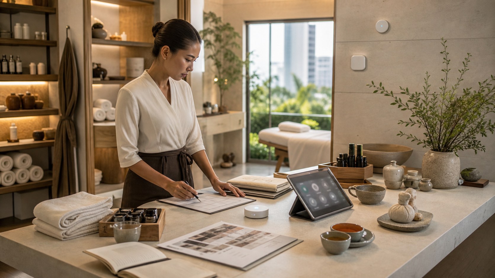 Premium spa consulting visual for The IoT Revolution in Wellness: Transforming the Spa Experience
