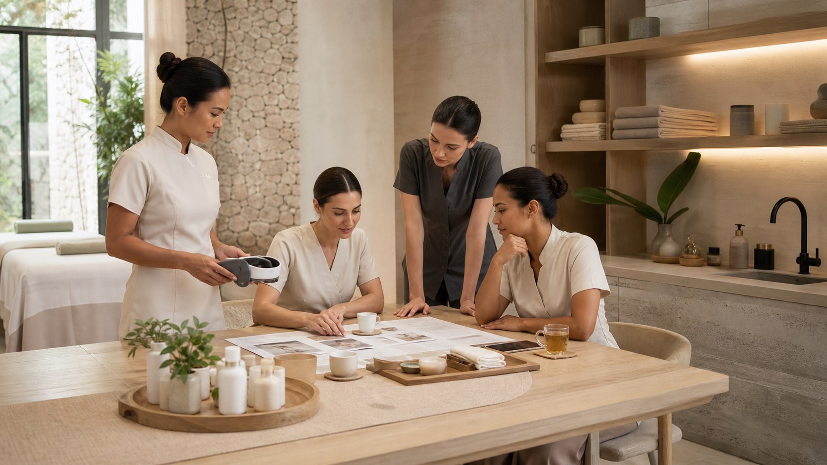 Premium spa consulting visual for The Role of Augmented Reality in the Spa Industry