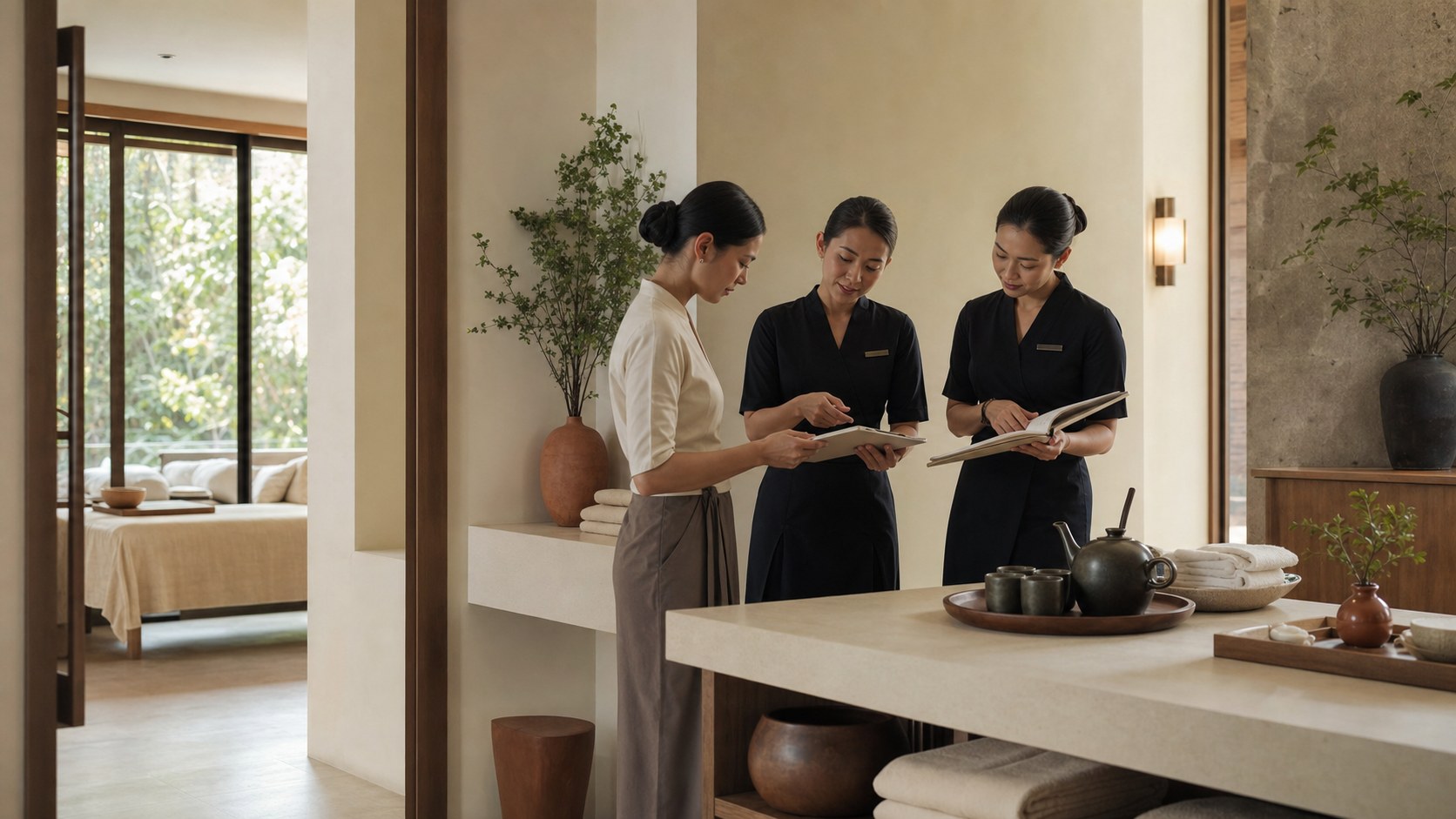 Premium spa consulting visual for The Role of IoT in Wellness Industry