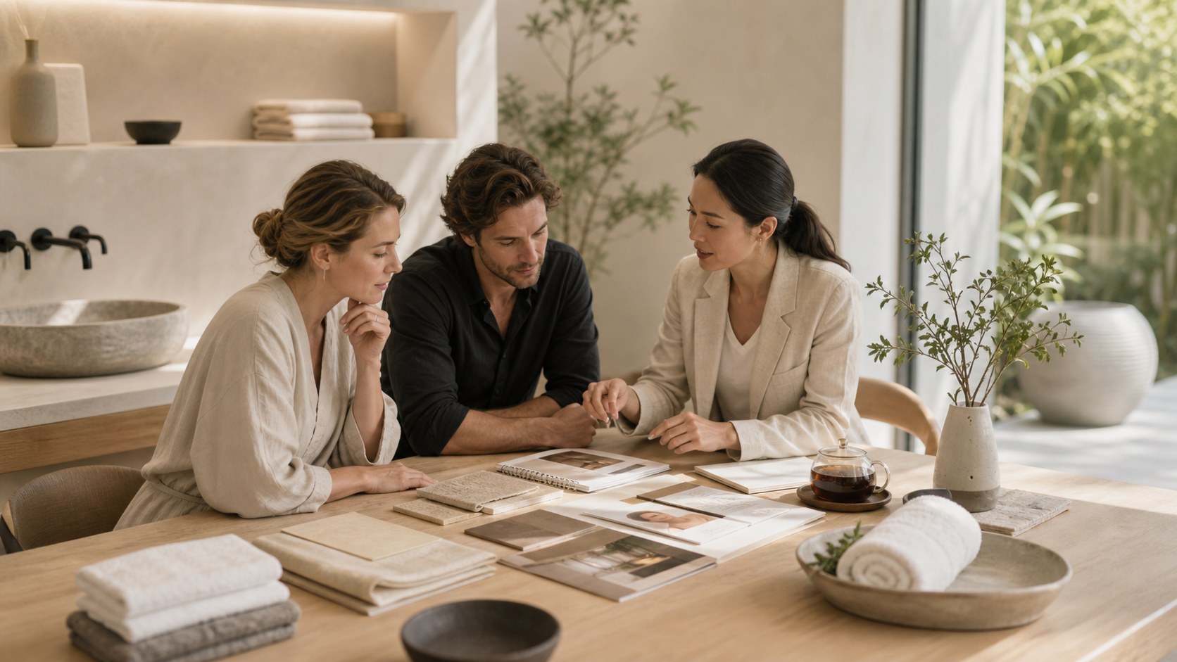 Premium spa consulting visual for The Role of Minimalist and Biophilic Design in Modern Spa Environments