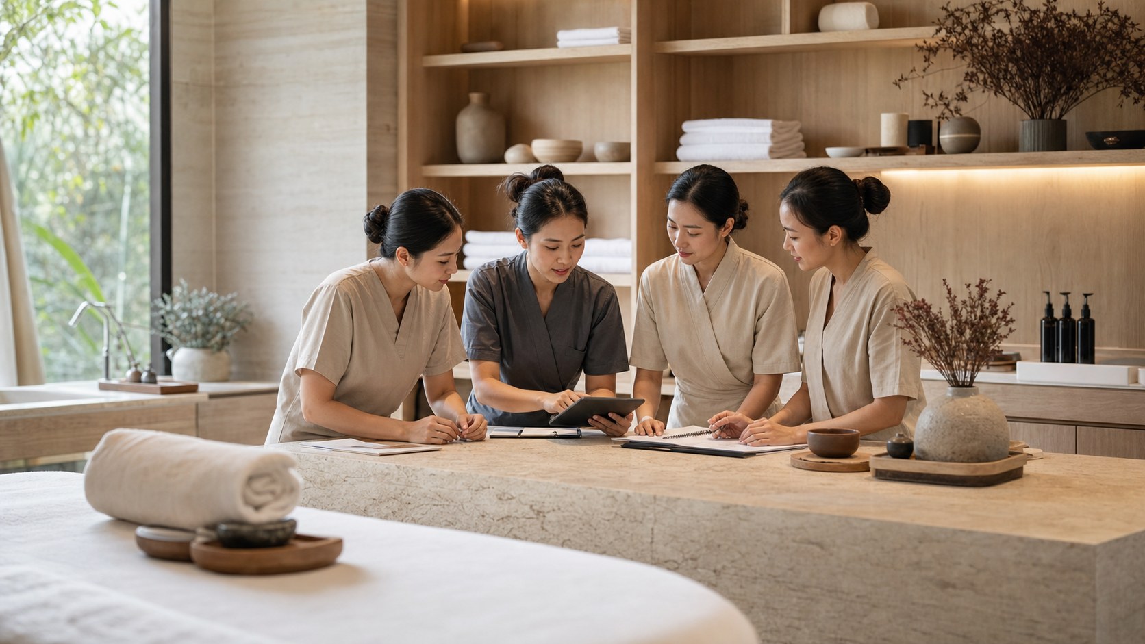 Premium spa consulting visual for Top Digital Trends Shaping the Spa Industry in 2026