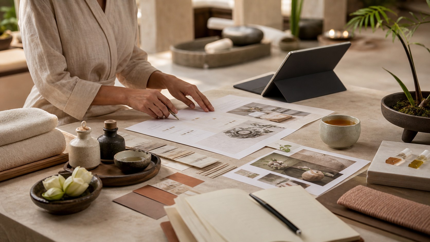 Premium spa consulting visual for Transformative Impact of NUAD SPA Consulting