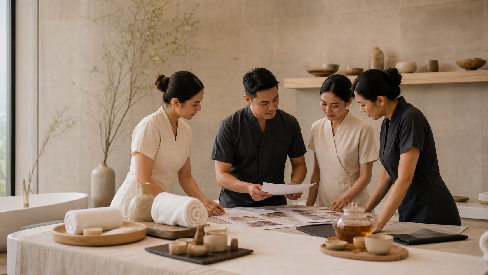 Premium spa consulting visual for Why NUAD SPA is Your Go-To Destination for Stress Relief
