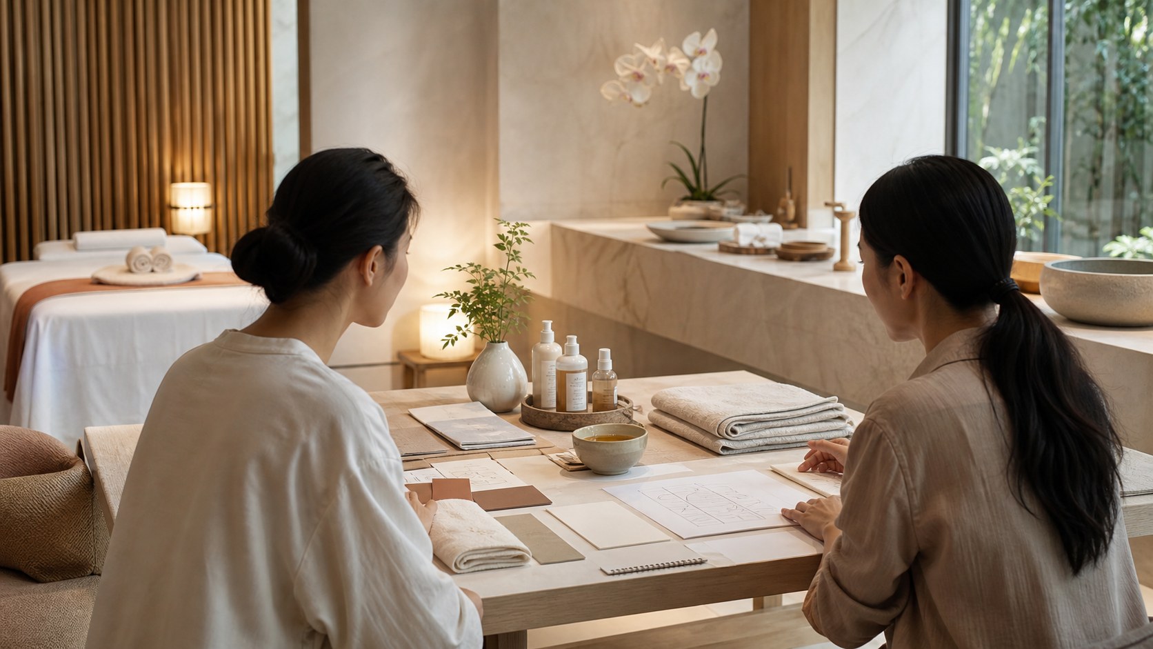 Premium spa consulting visual for Why Spa Businesses Need Digital Transformation with NUAD SPA Consulting